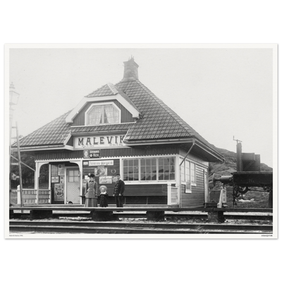 Malevik Station 1905 Poster